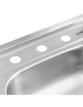 Tarja de acero inoxidable CNX con escurridor izquierdo TSEI8050MZF813CKIT-003