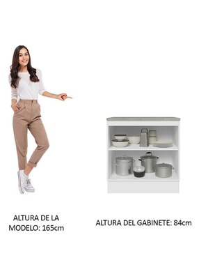 Gabinete armable Glamy Madesa de MDP