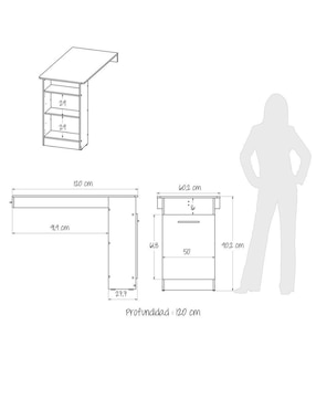 Isla de cocina Maderkit