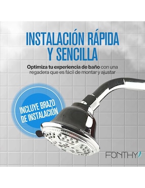 Regadera para baño Fonthy
