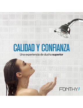 Regadera para baño Fonthy