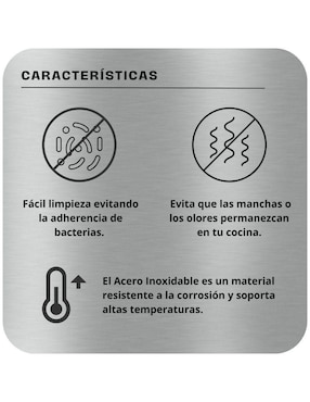 Tarja doble tina de acero inoxidable Other Acero Inoxidable 304