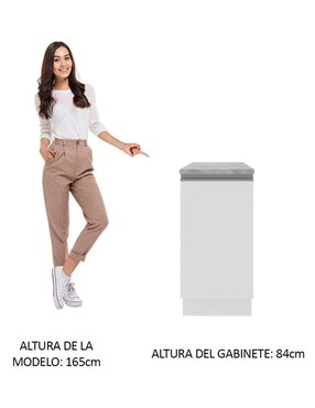 Gabinete Glamy Madesa de MDP