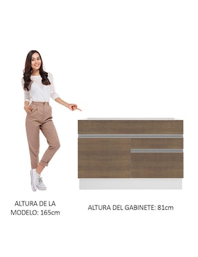 Gabinete Glamy Madesa de MDP