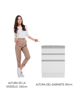 Gabinete Glamy Madesa de MDP