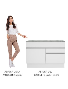 Gabinete Glamy Madesa de MDP
