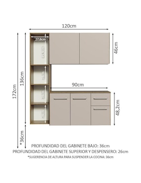 Cocina integral Madesa
