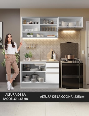 Cocina integral Madesa Glamy