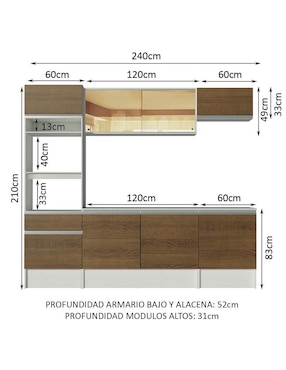 Cocina integral Madesa