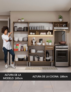 Cocina integral Madesa Emily Top