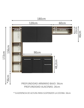 Cocina integral Madesa