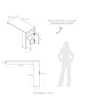 Isla de cocina Maderkit