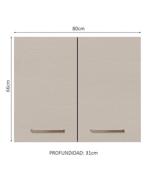 Gabinete superior armable Agata Madesa de MDP
