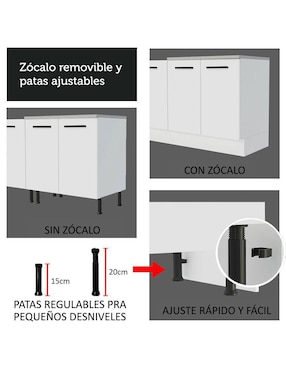 Gabinete superior armable Agata Madesa de MDP