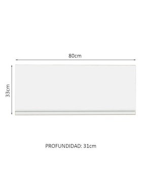 Gabinete superior armable Glamy Madesa de MDP