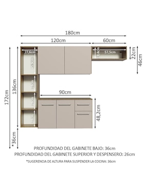 Cocina integral Madesa