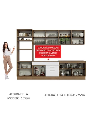 Cocina integral Madesa Ágata