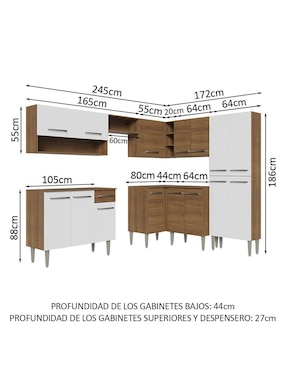Cocina integral Madesa