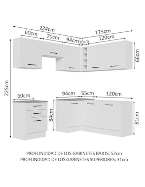Cocina integral Madesa