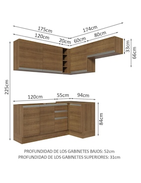 Cocina integral Madesa