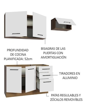 Cocina integral Madesa Ágata
