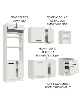 Cocina integral Madesa Ágata
