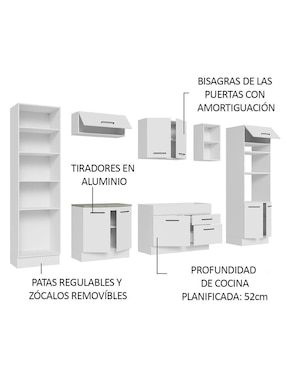 Cocina integral Madesa Ágata