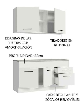 Cocina integral Madesa Ágata