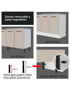 Cocina integral Madesa Ágata
