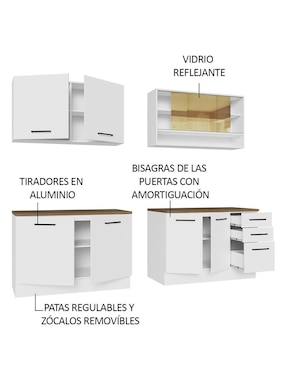Cocina integral Madesa Ágata