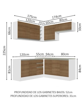 Cocina integral Madesa