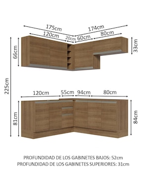 Cocina integral Madesa