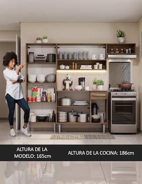Cocina integral Madesa Emily Top
