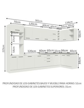 Cocina integral Madesa