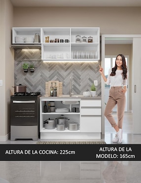 Cocina integral Madesa Glamy