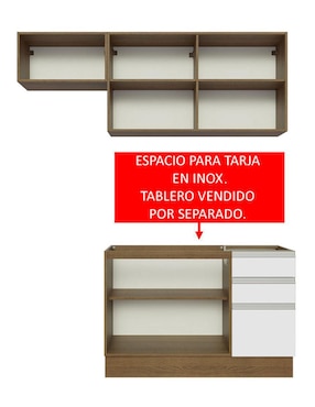 Cocina integral Madesa Glamy