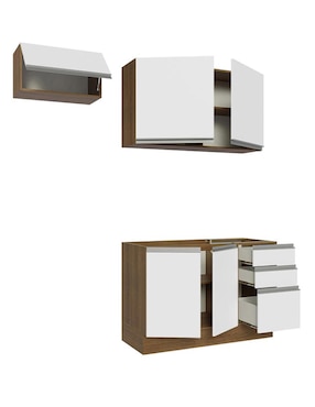 Cocina integral Madesa Glamy