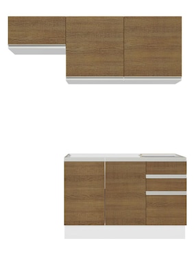 Cocina integral Madesa Glamy