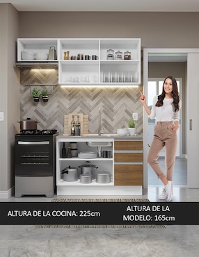 Cocina integral Madesa Glamy