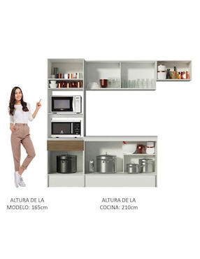 Cocina integral Madesa Diamante