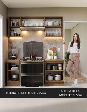 Cocina integral Madesa Glamy