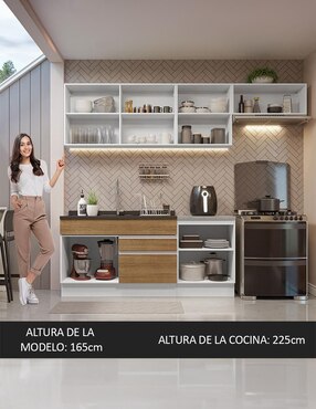 Cocina integral Madesa Glamy
