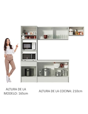 Cocina integral Madesa Topazio