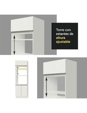 Cocina integral Madesa Glamy