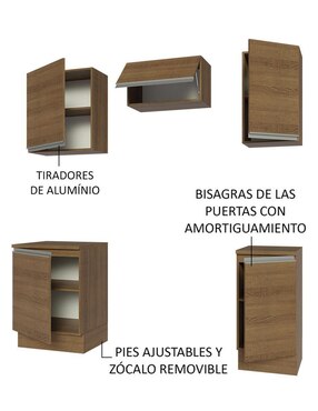 Cocina integral Madesa Glamy