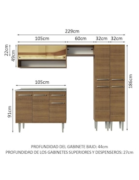 Cocina integral Madesa