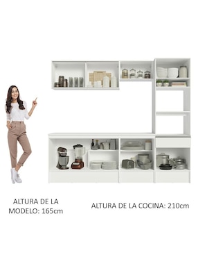 Cocina integral Madesa Diamante