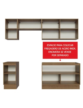 Cocina integral Madesa Glamy