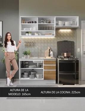Cocina integral Madesa Glamy