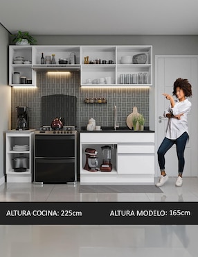 Cocina integral Madesa Glamy